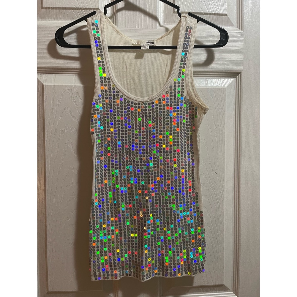 Sequin Tank